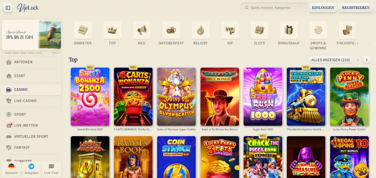 vipluck-casino-page